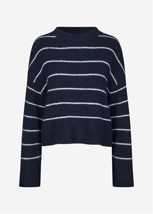 Ennaples ls knit 7278 Navy Blazer/Gardenia Envii 